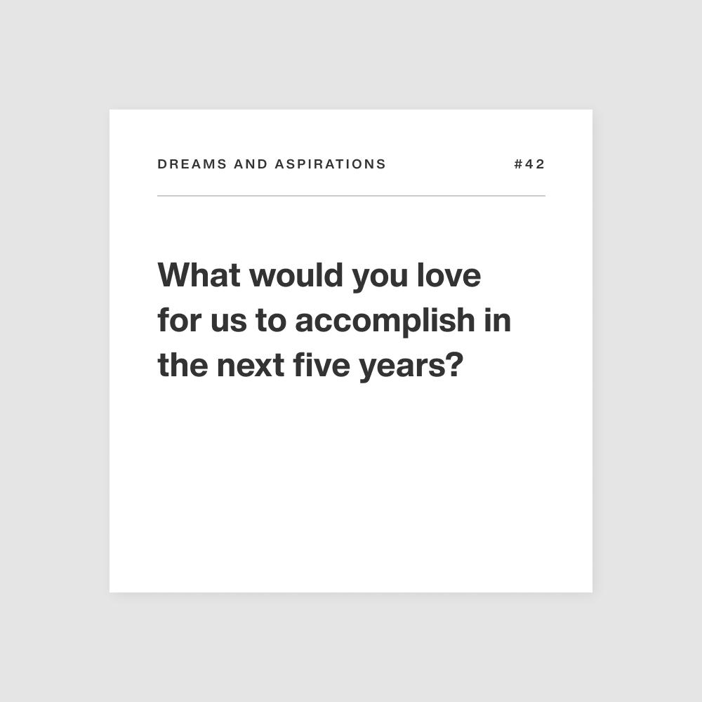 Deeply couples edition diving deeper card