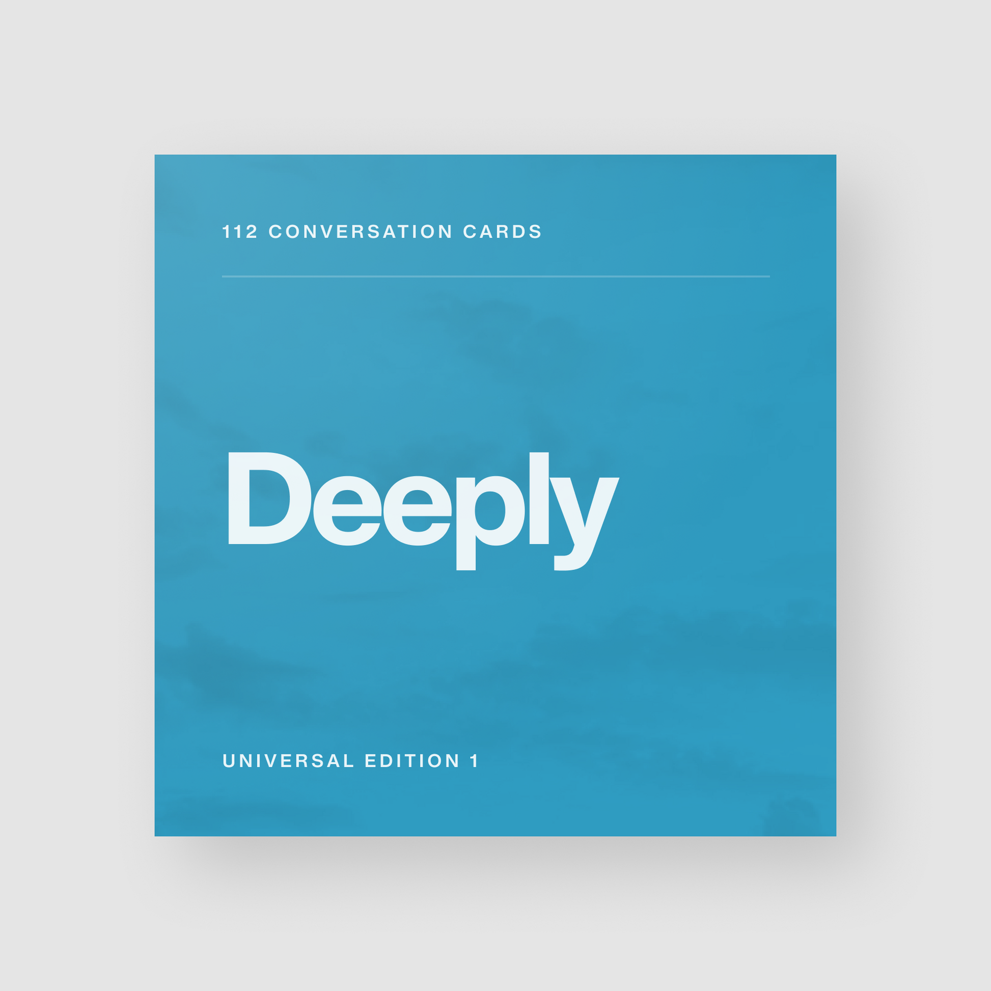 Deeply universal edition product cover