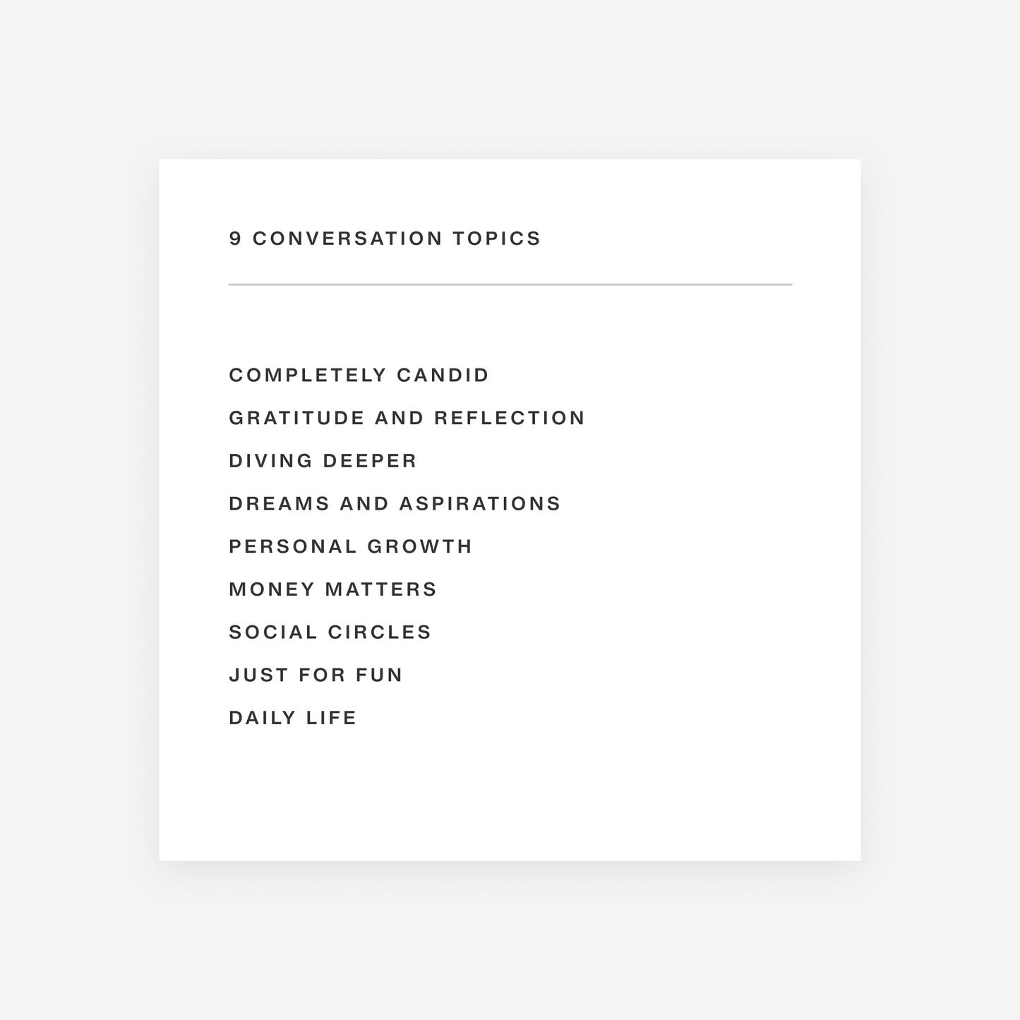 Deeply - Universal Edition 1 (topics)