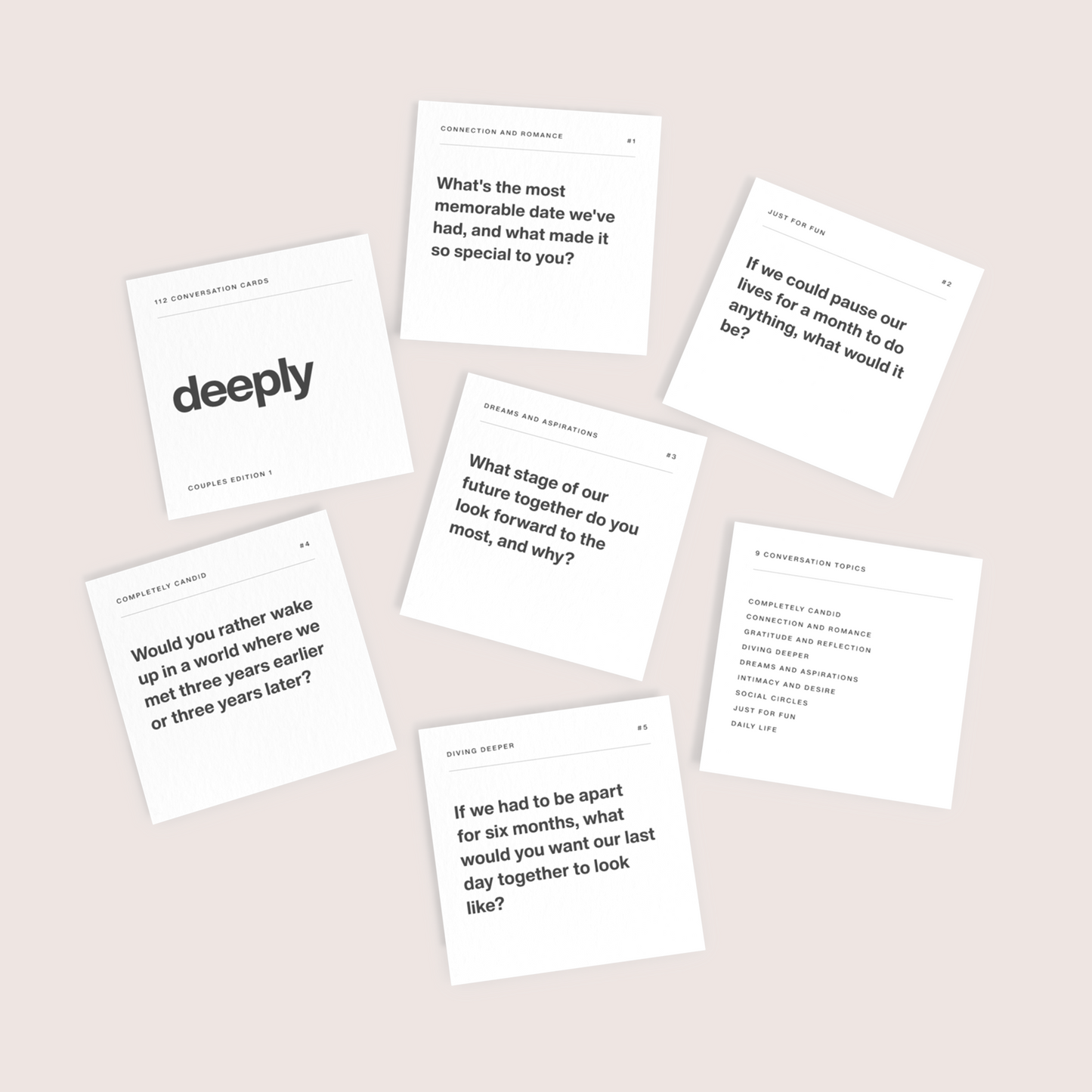 Couples Edition 1 - Conversation Cards for Couples (Digital)
