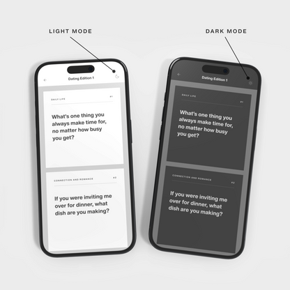 Dating Edition 1 - Conversation Cards for Dating (Digital)