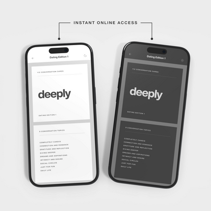 Dating Edition 1 - Conversation Cards for Dating (Digital)