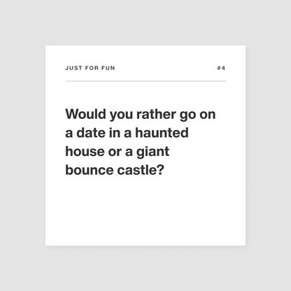 Dating Edition 1 - Conversation Cards for Dating (Digital)