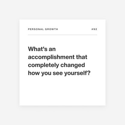 Deeply - Universal Edition 3 (personal growth question)