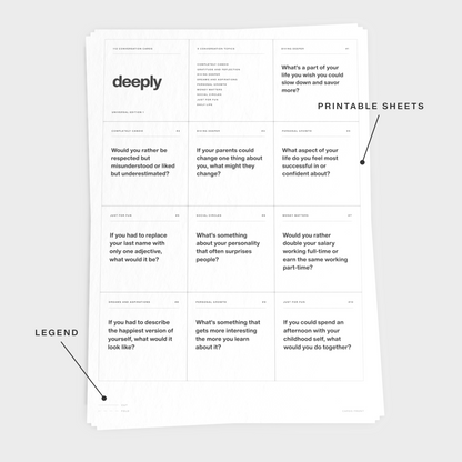 Universal Edition 1 - Conversation Cards for Everyone (Digital)